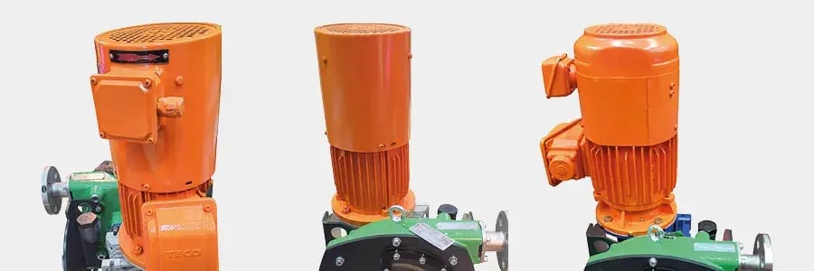 Forced cooling fan - pump motors