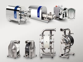 Sanitary pumps
