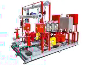 Endurance fire pump set