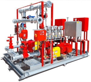Endurance fire pump set
