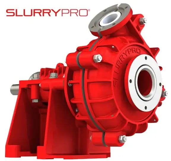Slurrypro pump with logo
