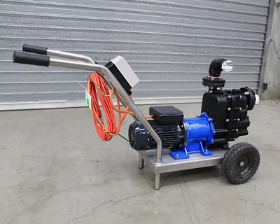 Techniflo pump on a trolley - Global Pumps Australia August 2026