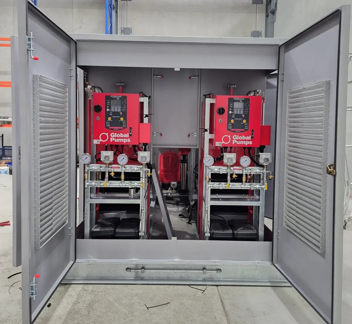 fire pump systems - containerised - Global Pumps Australia