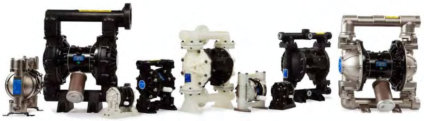 air operated double diaphragm pumps