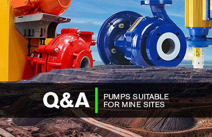 pumps for mine sites