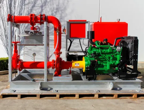 Fire pump product range