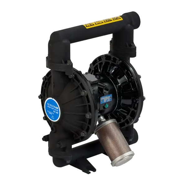 Air operated diaphragm pumps for fluid handling in tough environments
