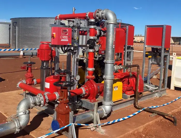 Fire pump product range