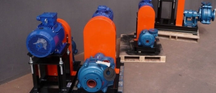 Rubber Lined Slurry Pumps