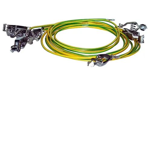 Drum pump grounding set